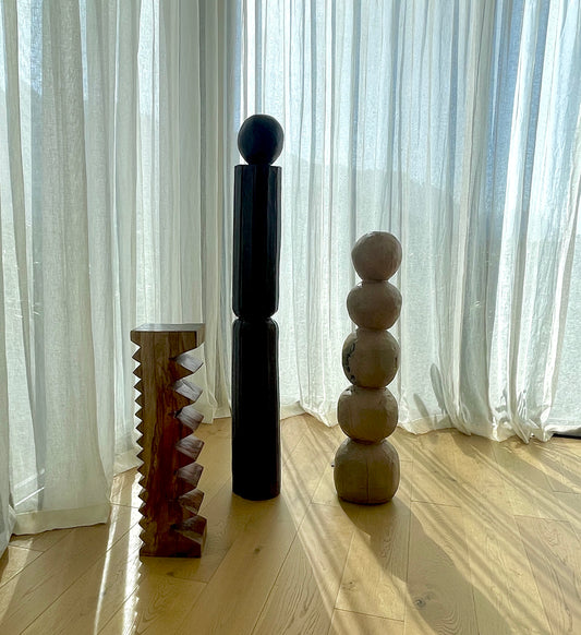 Esculturas de madera sólida